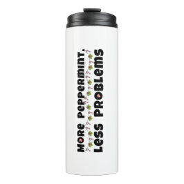 Termo Regalo de navidades - "Más menta, menos problemas"