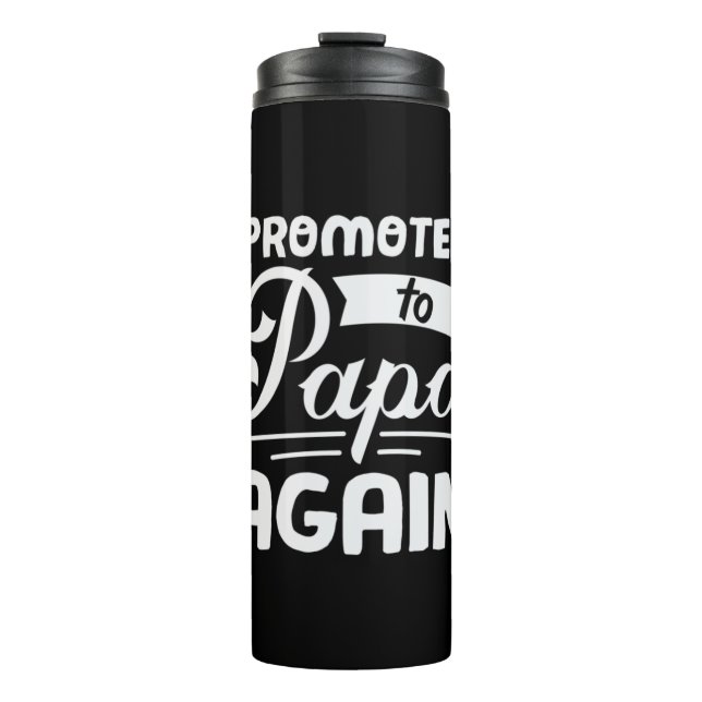 Termo Regalo De Papi Promocionado A Papá De Nuevo (Anverso)