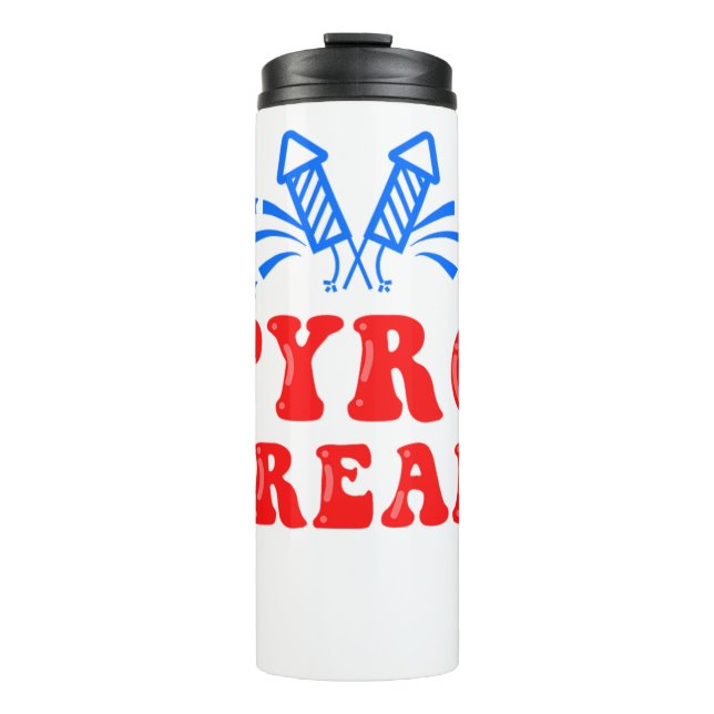 Termo Regalo de pirotécnicos Pyro Freak Fireworks Firecr (Anverso)