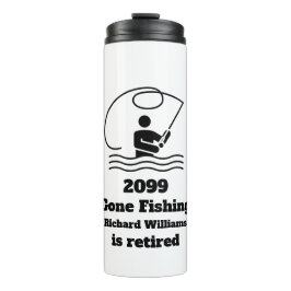 Termo Regalo de retiro de pescadores retirados