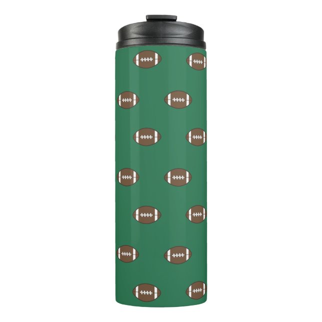 Termo Regalo de Tumbler térmico de fútbol (Anverso)