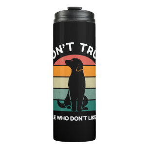 Termo Regalo divertido para amantes de perros con puesta