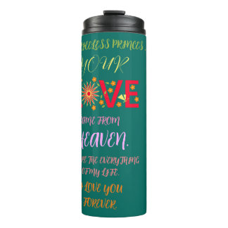 Termo REGALO el día de San Valentín PARA NOVIA, ESPOSA,