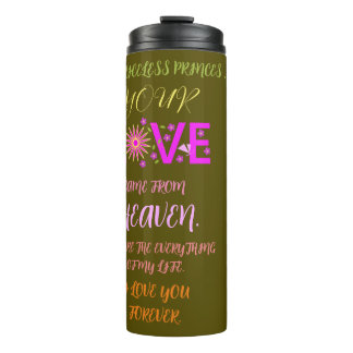 Termo REGALO el día de San Valentín PARA NOVIA, ESPOSA,