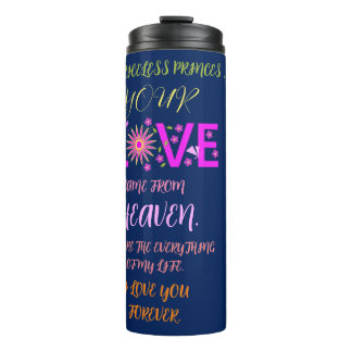 Termo REGALO el día de San Valentín PARA NOVIA, ESPOSA,