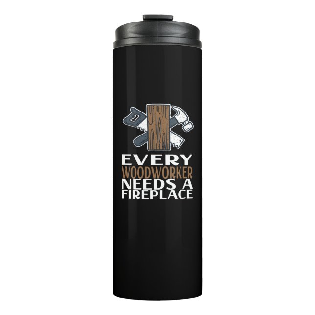 Termo Regalo para carpintero de madera (Anverso)