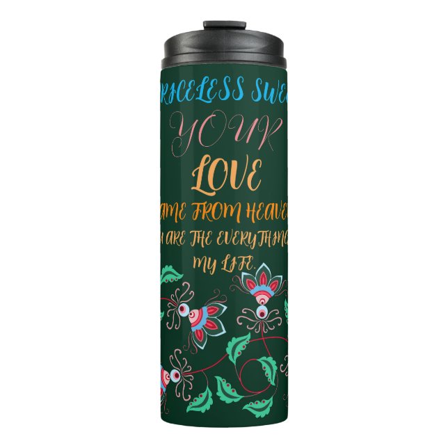 TERMO REGALO PARA MAMÁ, HERMANA, HIJA, AMIGA, NOVIA (Anverso)