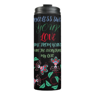 TERMO REGALO PARA MAMÁ, HERMANA, HIJA, AMIGA, NOVIA