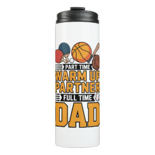 Termo Regalo para Papá - Diseño Divertido y Deportivo pa