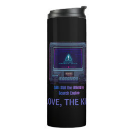 Termo Regalo Personalizado de Tecnología Retro Pixel Art