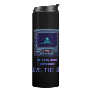 Termo Regalo Personalizado de Tecnología Retro Pixel Art