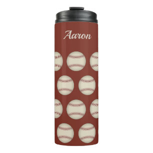 Termo Regalo personalizado de tumbler térmico de béisbol