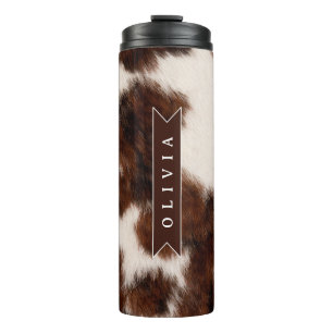 Termo Regalo Personalizado de Vaquera con Estampado de V