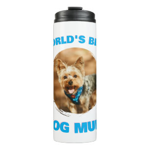 Termo Regalo personalizado mínimo mejor perro gato mamá