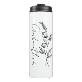 Termo Regalo personalizado para Madrina, Padrino, Antie.