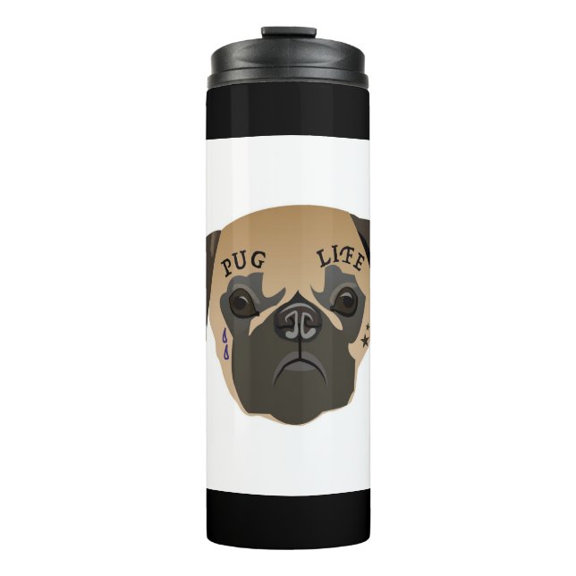 Termo Regalo Pug Life Cute Pug Lover (Anverso)