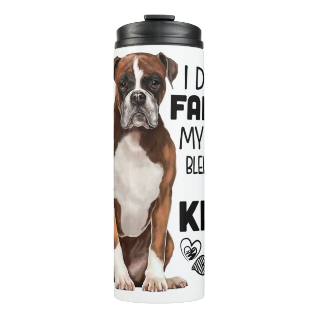 Termo Regalos de Boxer Dog (Anverso)