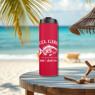 Termo Regalos de Despedida de Soltera - Reel Girls Rojo 