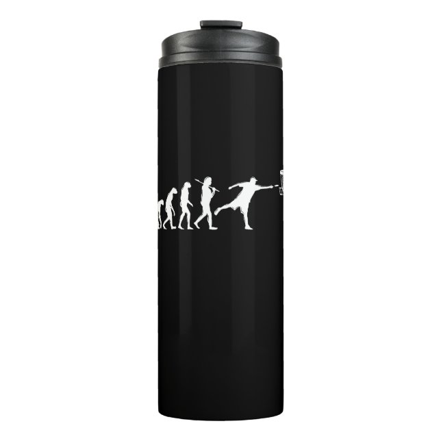 Termo Regalos de la Evolución del Disc Golf (Anverso)