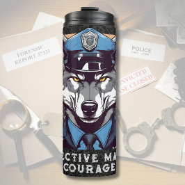 Termo Regalos de personalizado Wolf para los oficiales d