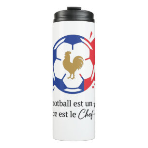 Termo Regalos para fans de la familia Francia yoga
