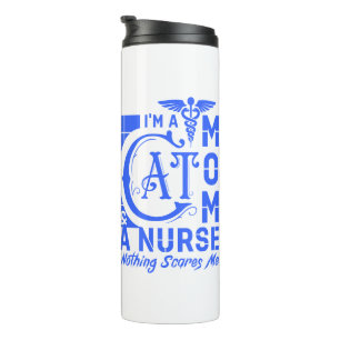 Termo Regalos para la madre del gato enfermero