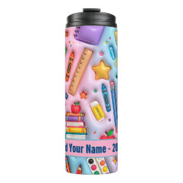 Termo Regreso Personalizado a la Escuela 2026