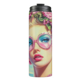 Termo Reina del glamour tropical