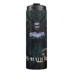 Termo Reina Demonio Entronizada a la Luz de las Velas