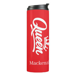 Termo Reina Personalizada Con Corona