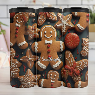 Termo Rejilla de galletas de jengibre alegres