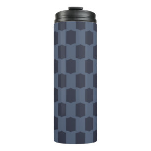 Termo Rejilla de Vieira Indigo Carbón