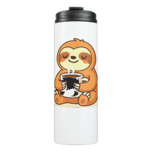Termo Relajación de eslogan suave con café caliente T-Sh