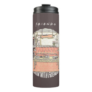Termo Relajándose con FRIENDS™ Cartoon