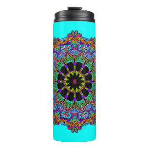 Termo Reloj de mano pintura Mandala Cara 24