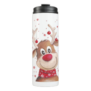 Termo Reno del navidad