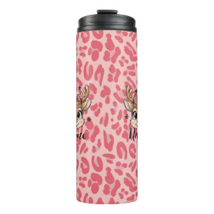 Termo Reno personalizado rosa
