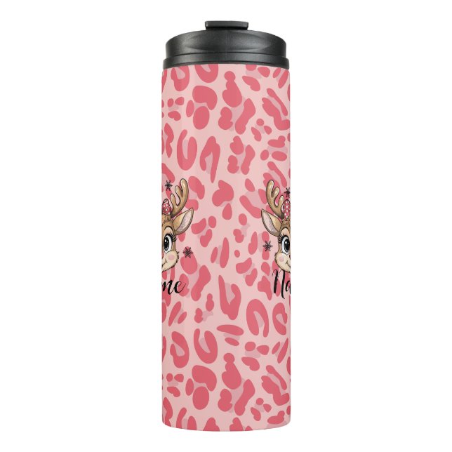 Termo Reno personalizado rosa (Anverso)