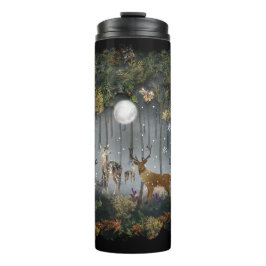 Termo Renos Adorables De Noche