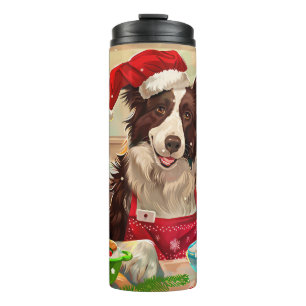 Termo Repostería Navideña con Border Collie: Navidades F
