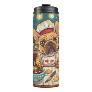 Termo Repostería Navideña con Bulldog Francés: Navidad F