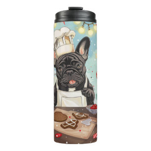 Termo Repostería Navideña con Bulldog Francés: Navidad F
