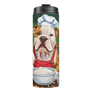 Termo Repostería Navideña del Bulldog Americano: Navidad