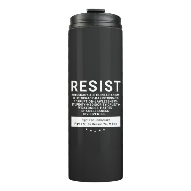 Termo Resistir (Anverso)