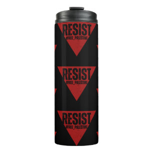 Termo Resistir la palabra con resistencia al triángulo r