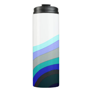 Termo Resumen Blanco Y Azul Art 920