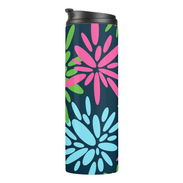 Termo Resumen de colores de las flores de fuegos artific (Rotado hacia la derecha)