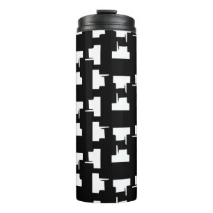 Termo Resumen de fondo monocromo. Ilustración de semiton