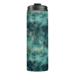 Termo Resumen de mármol verde azulado