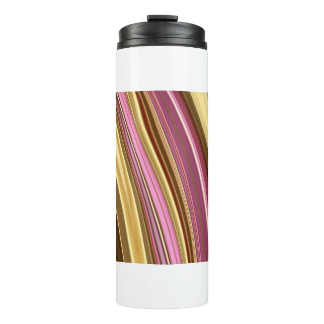 Termo Resumen de textura de flujo de mármol líquido eleg (Anverso)